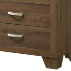 Cassettiera a 5 cassetti con finitura effetto legno – Mobile contenitore per camera da letto e soggiorno