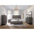 Cassettiera a 5 cassetti con finitura effetto legno – Mobile contenitore per camera da letto e soggiorno