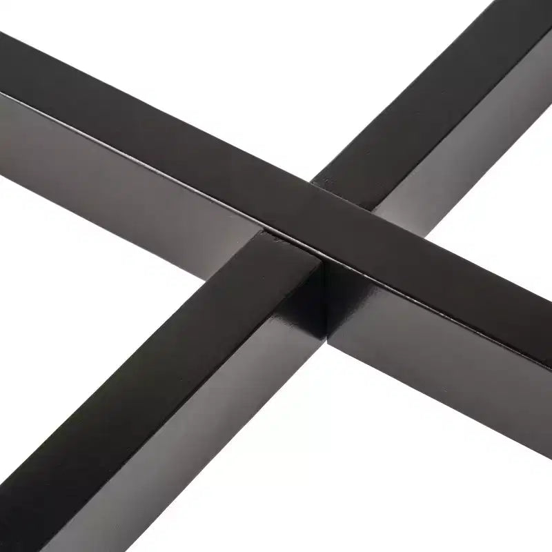 Tavolo da pranzo alto con gambe in legno di gomma per piccoli spazi