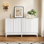 Buffet 55" con mobile contenitore – Credenza con ante e ripiani regolabili