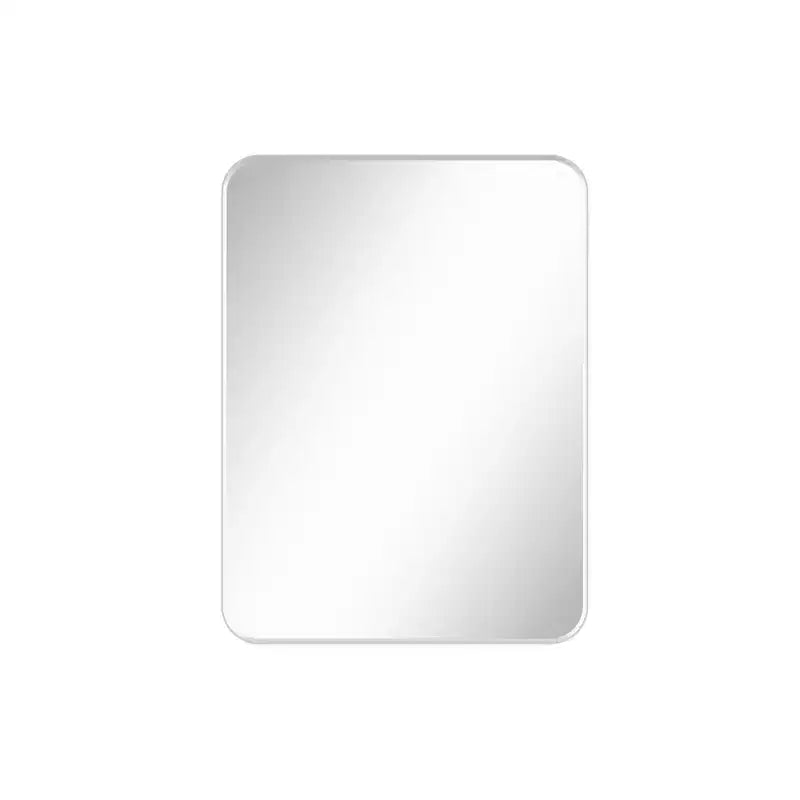 Specchio da parete rettangolare arrotondato 24x32 pollici con cornice in alluminio