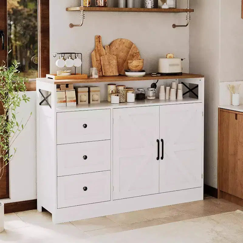 Madia Credenza da 47,2" con Vano Contenitore
