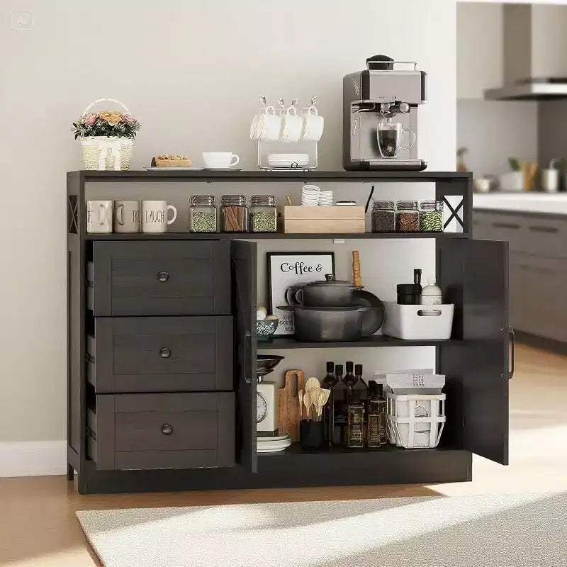 Madia Credenza da 47,2" con Vano Contenitore