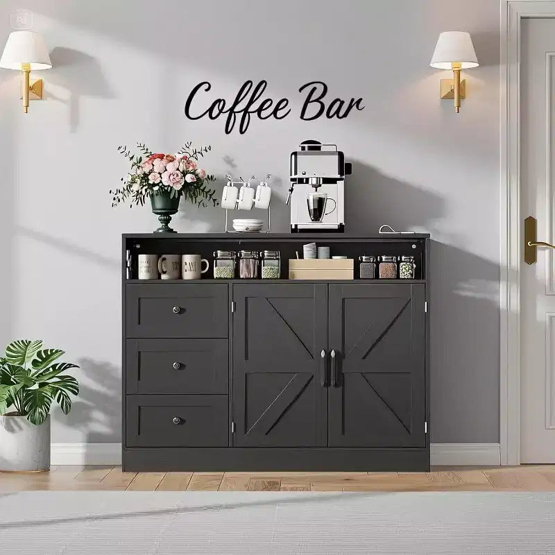 Madia Credenza da 47,2" con Vano Contenitore