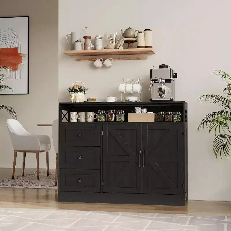 Madia Credenza da 47,2" con Vano Contenitore