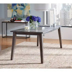 Tavolo da pranzo Mid-Century Modern grigio – 6 posti, 168 cm di lunghezza