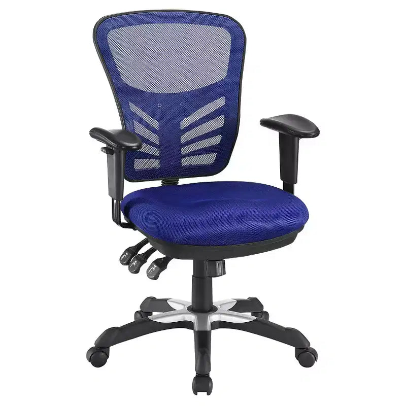 Sedia da ufficio in rete regolabile con supporto lombare