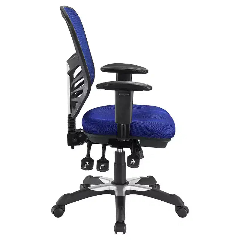 Sedia da ufficio in rete regolabile con supporto lombare