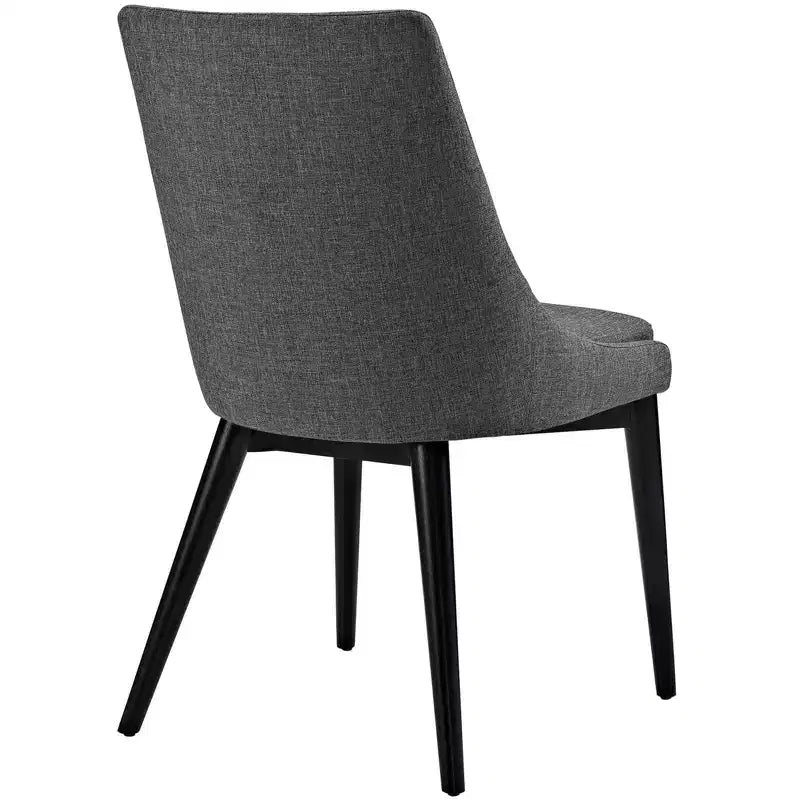 Sedia da pranzo con rivestimento in tessuto