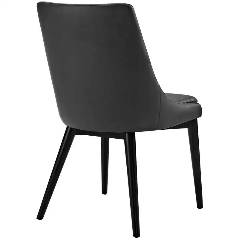 Sedia da pranzo con rivestimento in tessuto