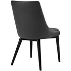 Sedia da pranzo con rivestimento in tessuto