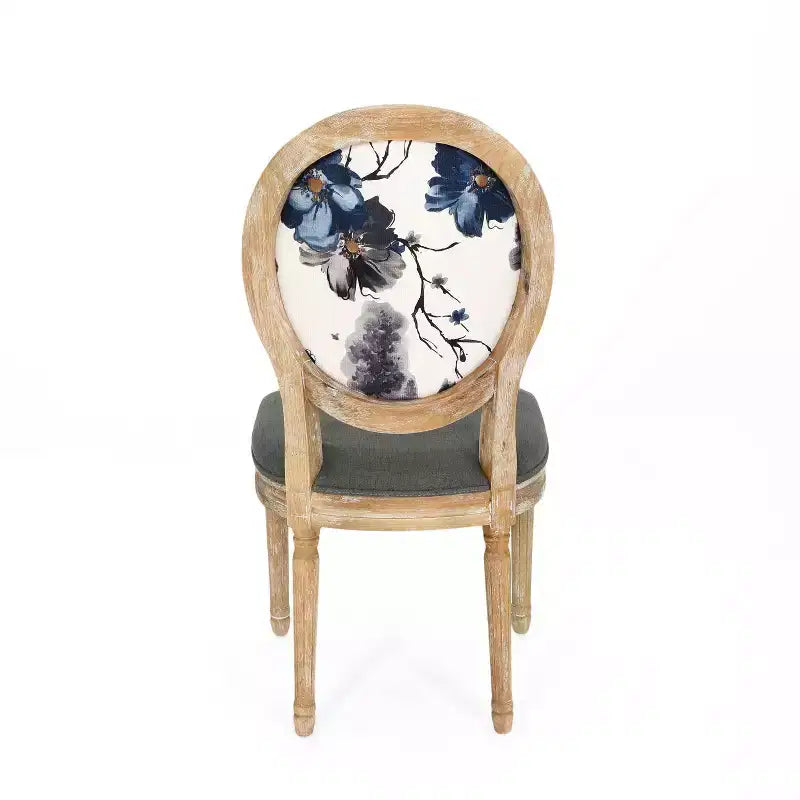 Set di 2 sedie da pranzo stile rustico