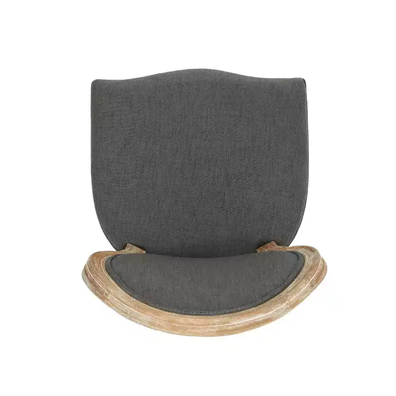 Set di 2 sedie da pranzo stile rustico