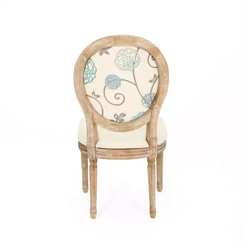 Set di 2 sedie da pranzo stile rustico