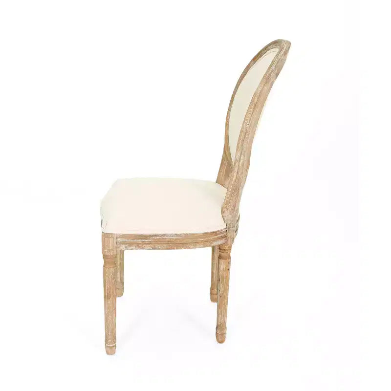Set di 2 sedie da pranzo stile rustico