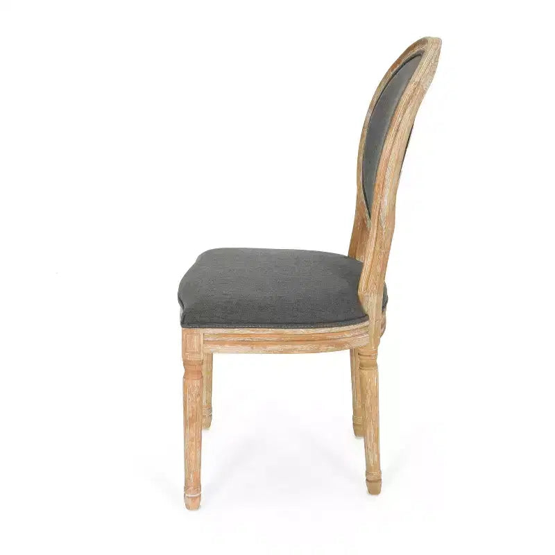 Set di 2 sedie da pranzo stile rustico